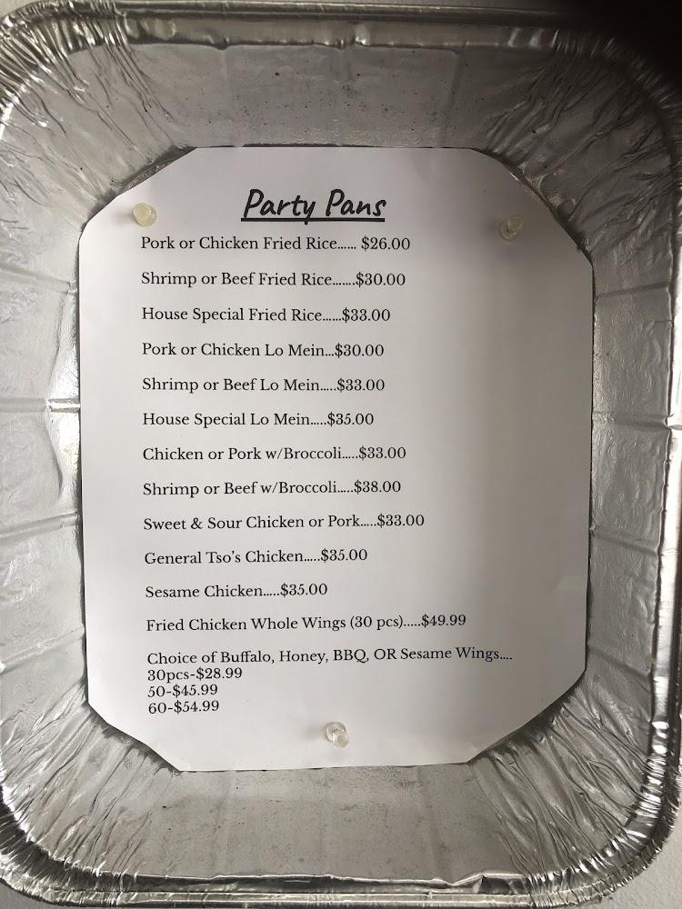 Number 1 Wok Menu image 2